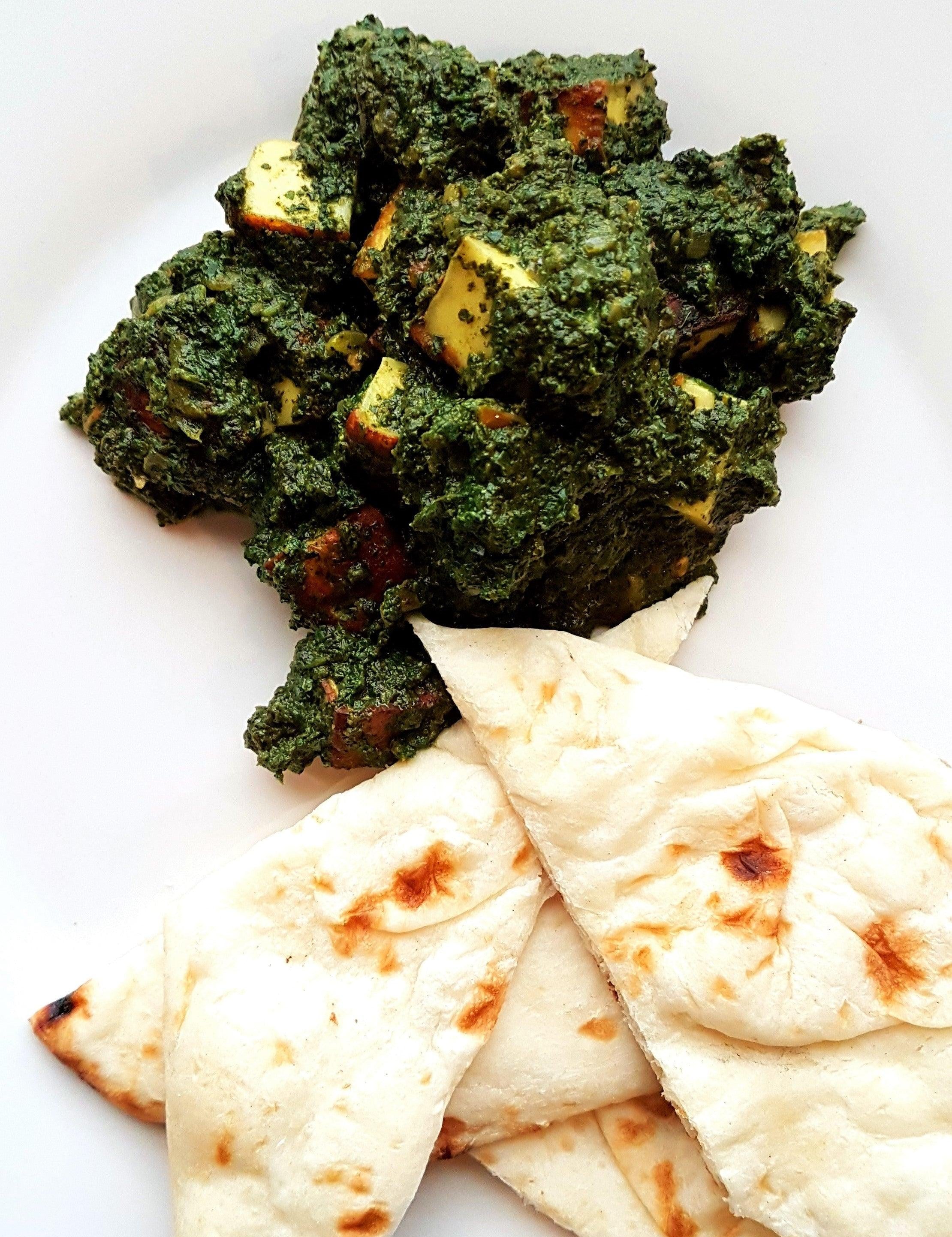 palak paneer by chef's satchel