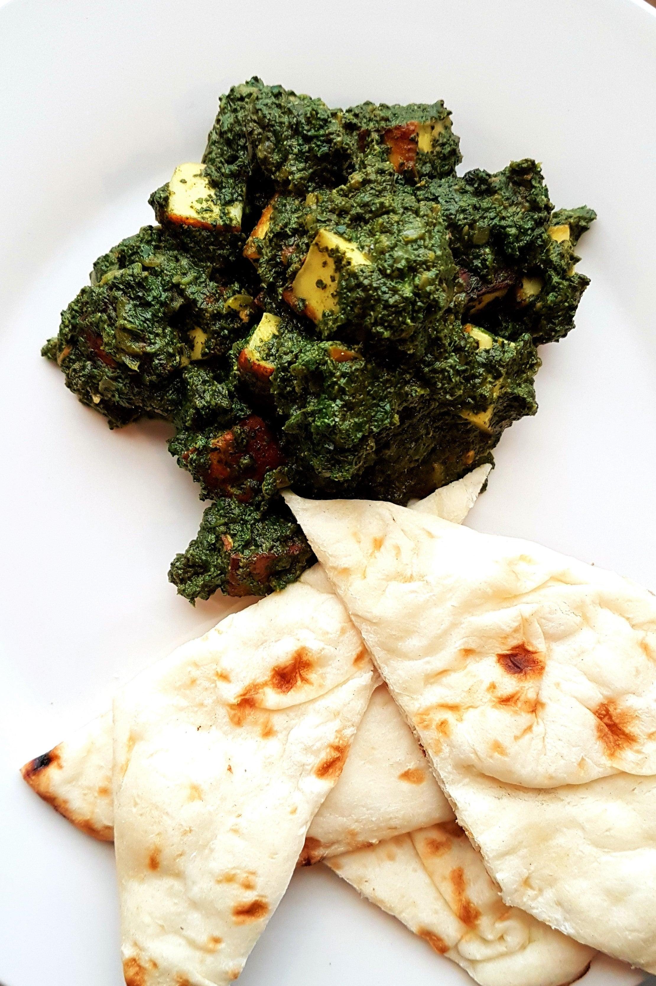 palak paneer by chef's satchel