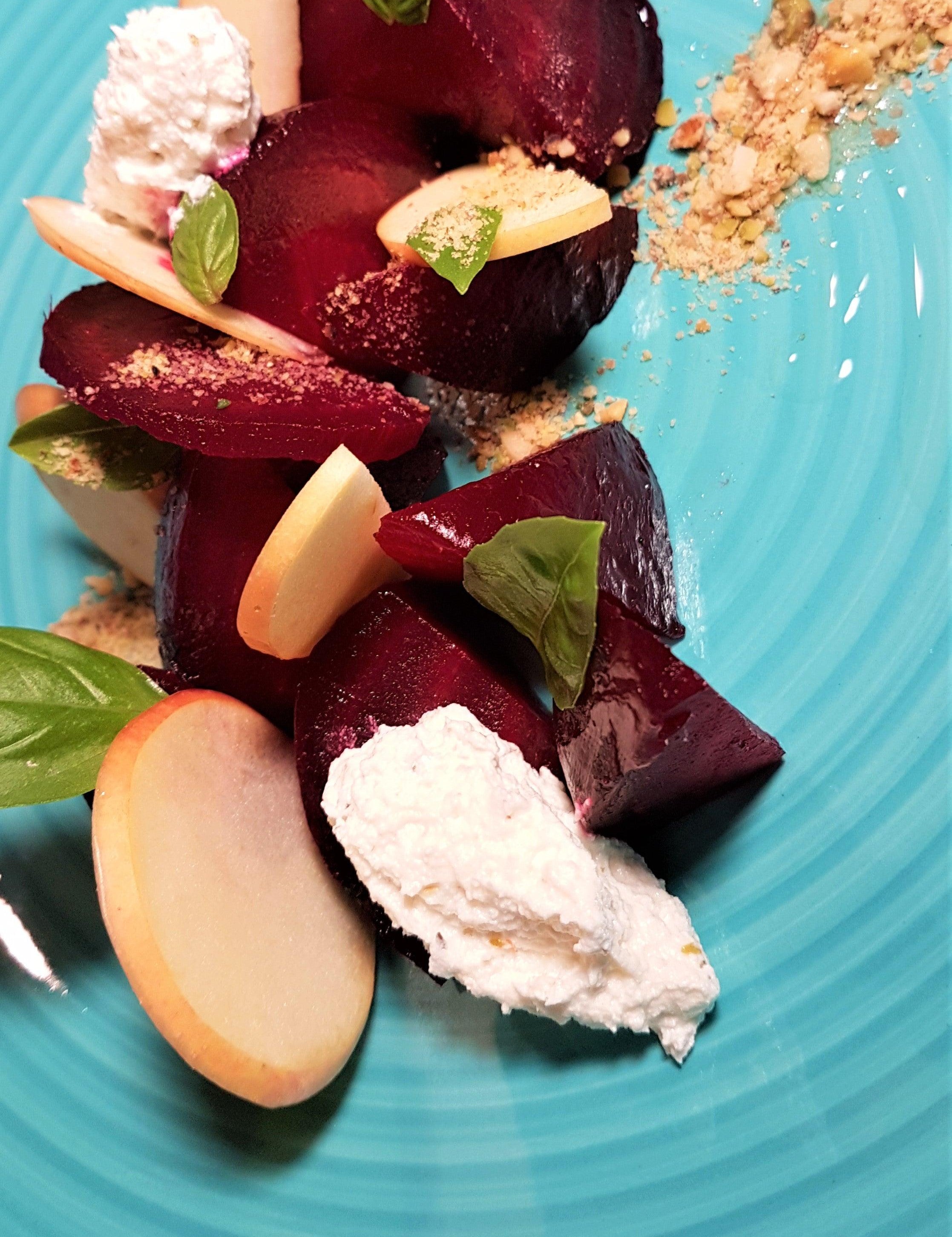 beet salad by chef's satchel