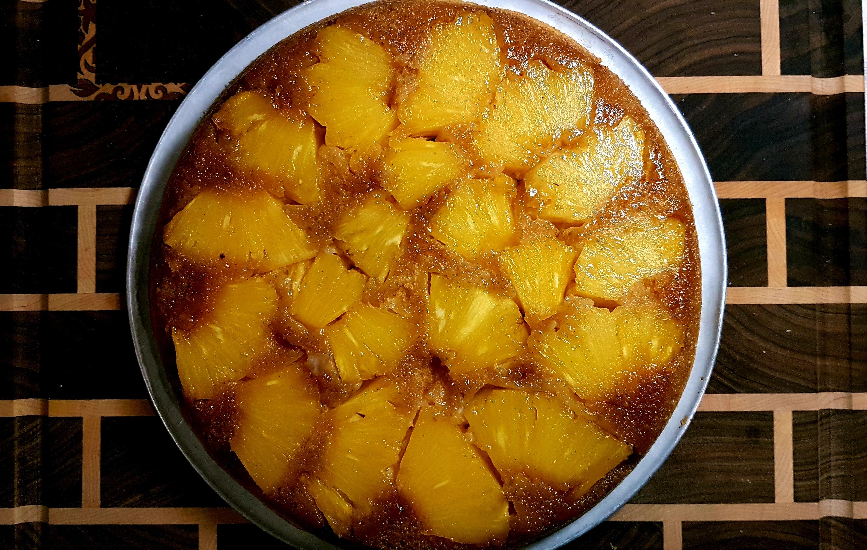 pineapple upside down cake 