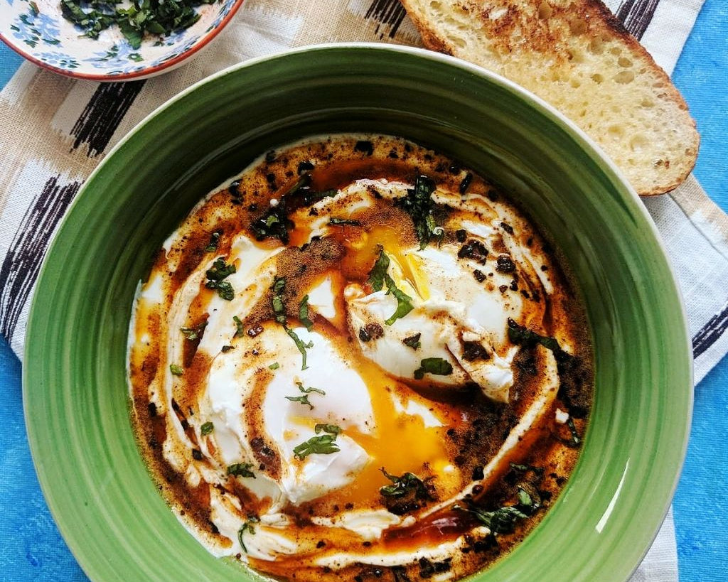  Turkish Poached eggs