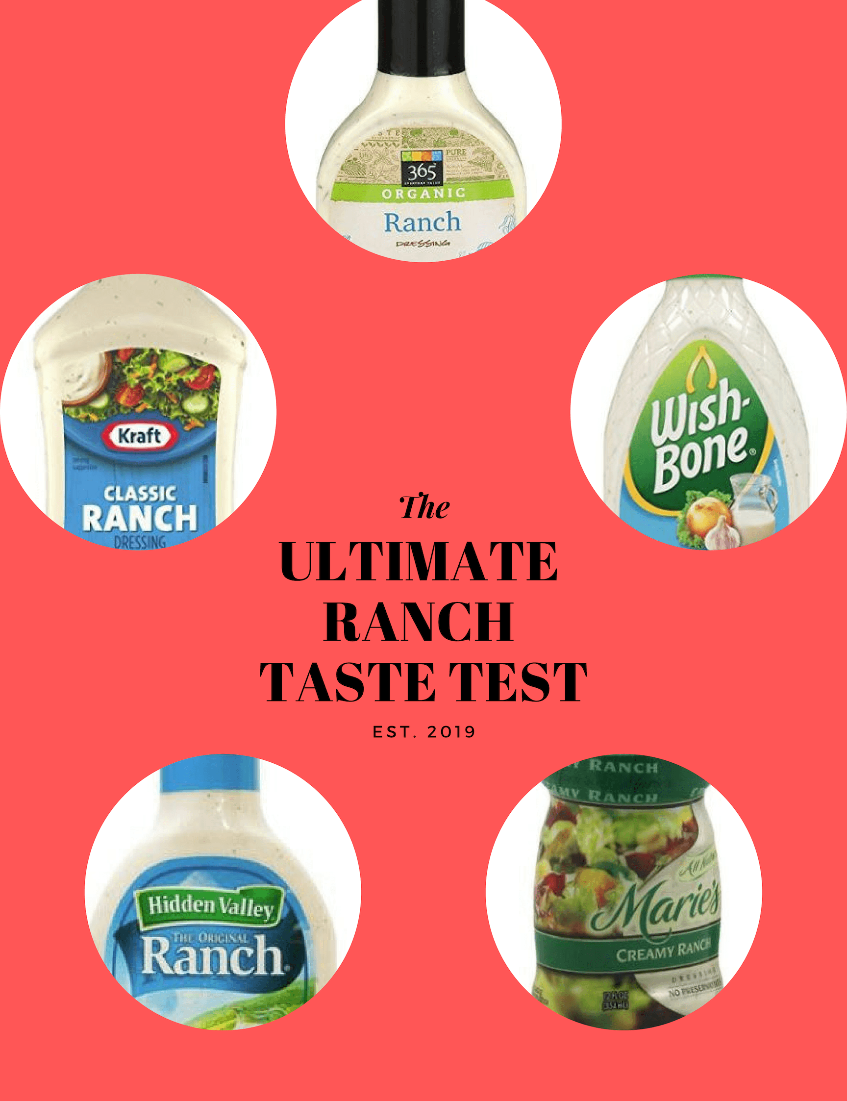 Taste test of ranch by chef's satchel team